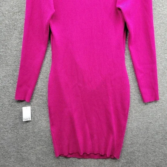 Bar III Trendy Cutout Knit Sweater Dress Bodycon Size 0X NWT - Picture 6 of 11